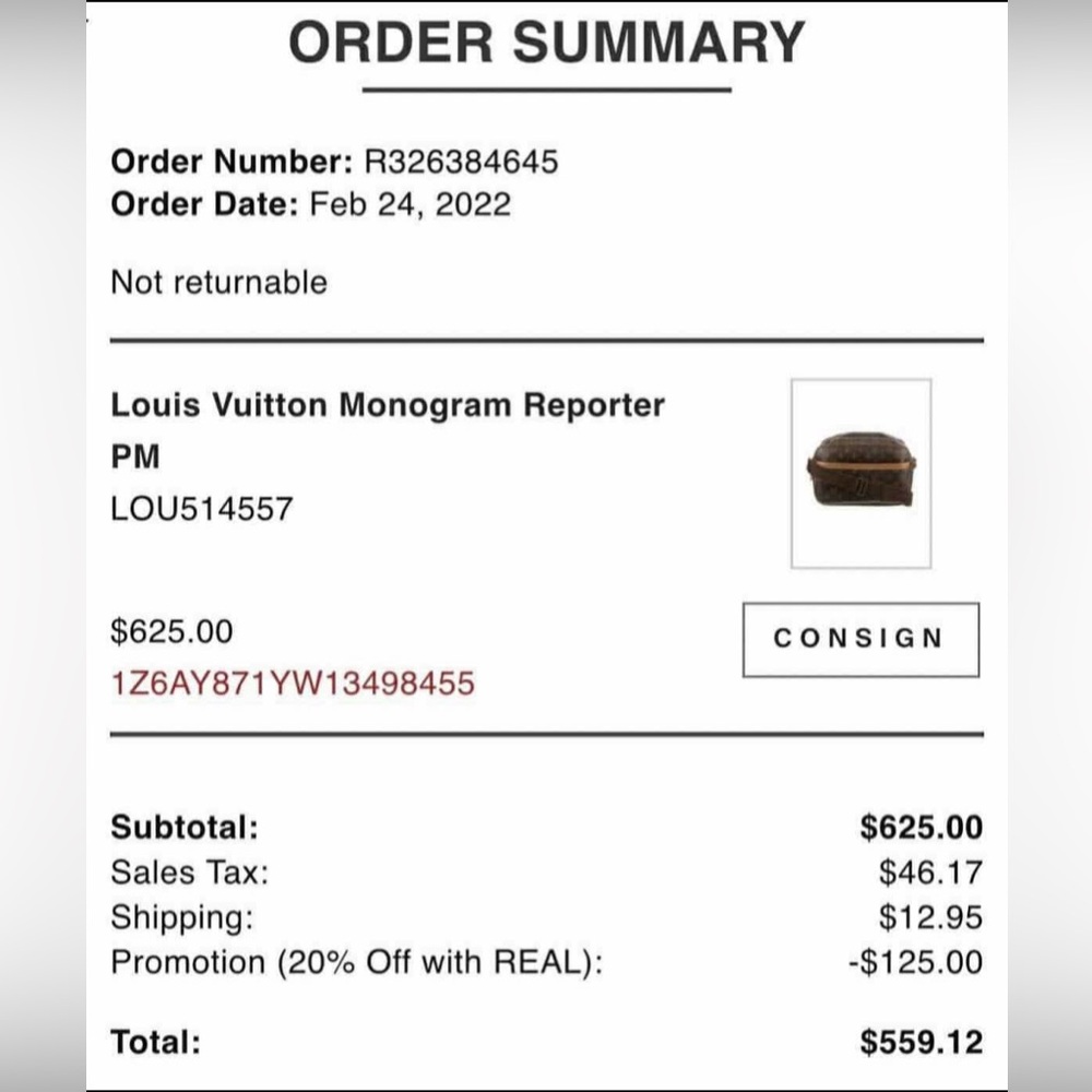 Vintage Louis Vuitton Bag - Picture 9 of 9
